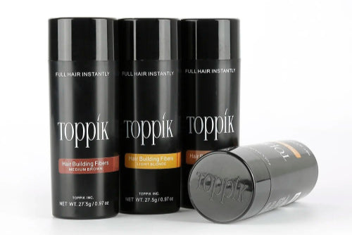 Spray épaississant à la kératine avec 9 couleurs de fibres capillaires. Poudre de 27,5g. - KeraNow
