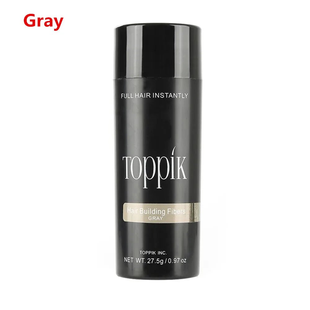 Spray épaississant à la kératine avec 9 couleurs de fibres capillaires. Poudre de 27,5g. - KeraNow
