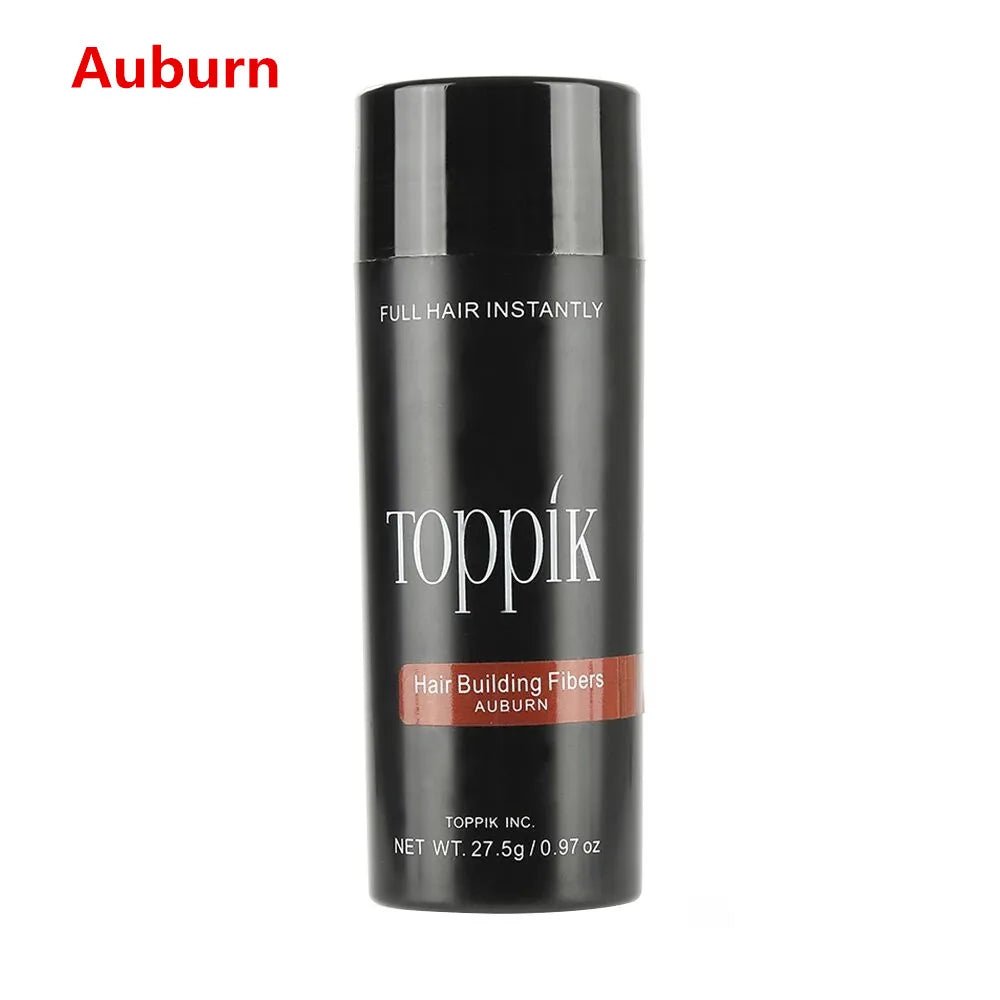 Spray épaississant à la kératine avec 9 couleurs de fibres capillaires. Poudre de 27,5g. - KeraNow